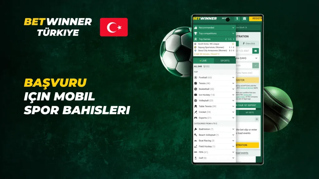 Betwinner mobil giriş