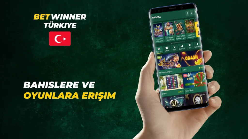 Betwinner iOS uygulama